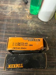 Timken roller bearings