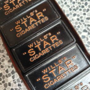 Vintage 35 x  Wills Star Cigs Domino 1920s tobacco collectable