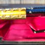 Exclusive Waldy bag reptile skin with shocking pink inside Image 6