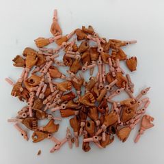 Palitoy Action Man Hand Pegs and Hands