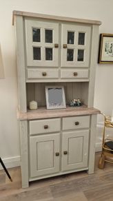 EZ Living "Camden" Rustic Oak Dresser / Display Cabinet
