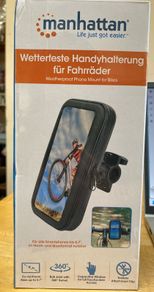 Waterproof phone mount for bikes