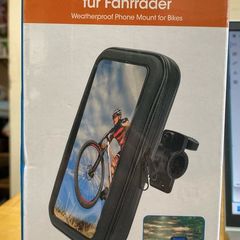 Waterproof phone mount for bikes