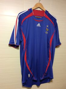 France Jersey. Year 2006. Official Adidas Mens Home Jersey. Authentic Original From 2006. Not A Modern Day Remake.