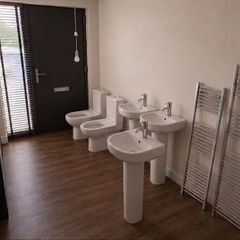 Complete Bathroom Suite Set 2 Years Old - AUCTION STYLE
