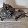 Large sculpture of bronze Lion.Weight: 7.450 kg Image 5