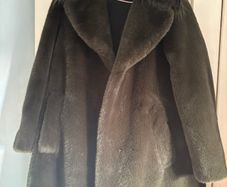 Faux fur coat