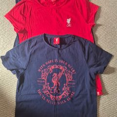 Girls official Liverpool FC tshirts