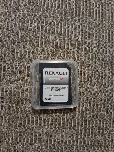 Renault Tomtom Uk Ire Satellite Navigation Sat Nav Sd Card 259209024r ...