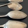 Antique/Vintage Sterling Silver teaspoons 925 52.2g Image 8