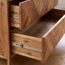 Swoon Norrebro 6 Drawer Chest  Mint Condition Solid Acacia & Brass (Mid Century / West Elm Style) Image 5