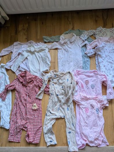 Baby Girl Clothing 13 Piece Bundle 6 to 9 Months