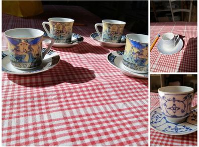Expresso Cups & Saucers
