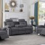 Belmont 3+2 Grey Recliner Sofa Range Image 2