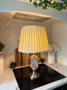 Large antique style lamp