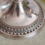 Viners of Sheffield Silver Alpha Plate Trio Candelabra Sheffield England Image 9