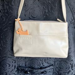 Radley cream leather shoulder bag