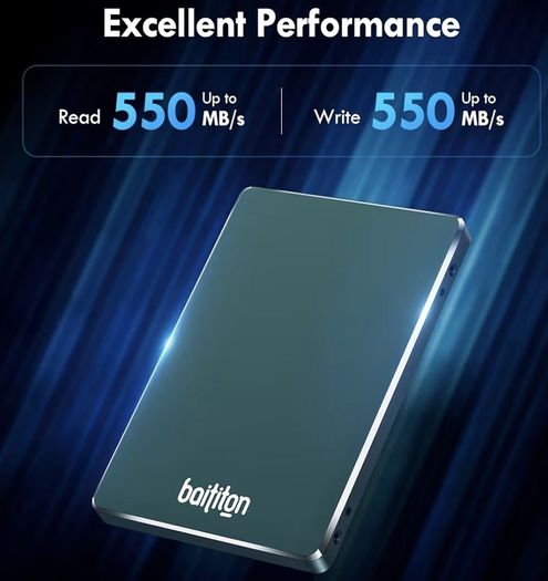 1TB 2.5 inch SATA III Internal/External SSD