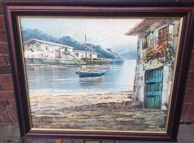 Art - Oil on Board.
