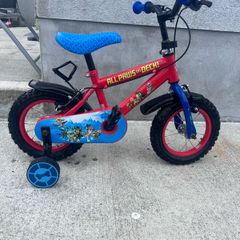 Kids paw patrol bike