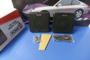 Rear parcel shelf speakers