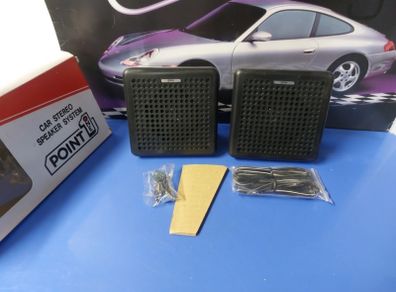 Rear parcel shelf speakers