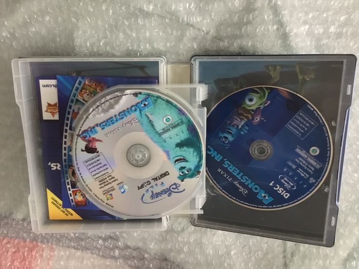 Monsters Inc Blu Ray Jumbo Steelbook