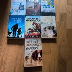 7 Michael Morpurgo books each for 4 euro all for 22