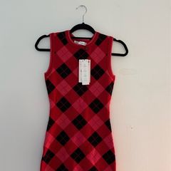 zara knit dress