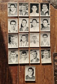 Vintage 1961 Leaf Gum Football Trading Cards, free postage