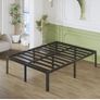 High Double Bed Frame 4ft6 with Rounded Corner Legs Image 4