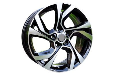17" Kadjar Type Black Alloy Wheels Honda Hyundai Kia Lexus Mazda Mitsubishi Nissan Renault Subaru Suzuki Toyota 5x114,3