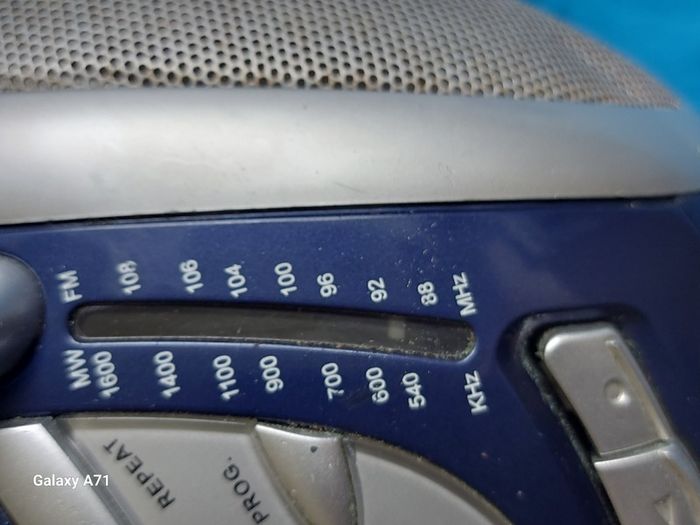BUSH Portable CD Player with Radio Cassette Recorder, Radio and Tapes working fine, CD Player not playing