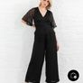 Bnwt Next Black chiffon Jumpsuit Image 6