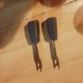 Toyota Corolla E11 97-02 Front Driver & Passenger Seat Belt Stalks Image 3