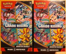 Pokemon Tcg Mega Evolution Chaos Rising booster bundle X2