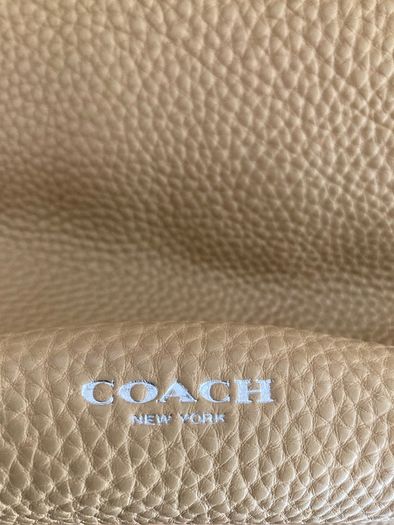 Coach leather hobo bag