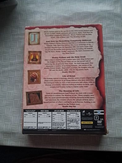 Monty Python The Movies 6 dvd
