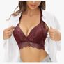 Brand New SHEKINI Soft Cups Wireless Bra with Removable Pads Floral Lace Elegant and Comfortable. Image 6