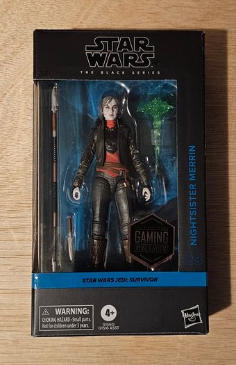 Star Wars Nightsister Merrin 6" Scale Black Series New & Unopened