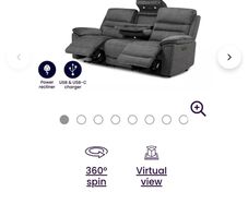 DFS Lawson 3 + 1 electric recliner