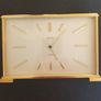 Garrard of London Mid-Century Swiss Quartz Mantel Clock - Sold Brass Image 2
