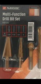 Multi function drill bit set