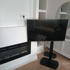 black TV stand