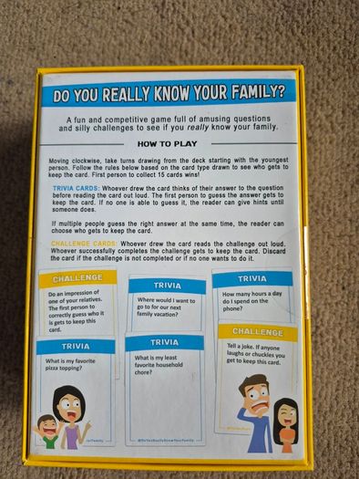 Family card game