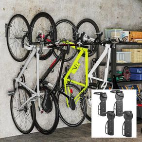 Wall-Mounted Bike Rack Hooks