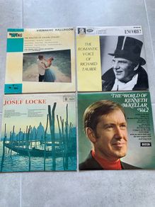 Collection of 4 old rare Vinyl LP Records