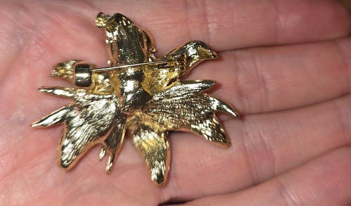 Vintage Lily Blossom Brooch