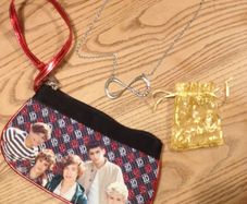One Direction Purse & Directioner Necklace