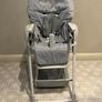 hauck Sit N Relax 3in1, Stretch Grey - Baby & Toddler Highchair with Bouncer & Toy Bar, Food Tray & Basket from Birth up to 15 kg, Lightweight Foldable Fully Adjustable Image 3